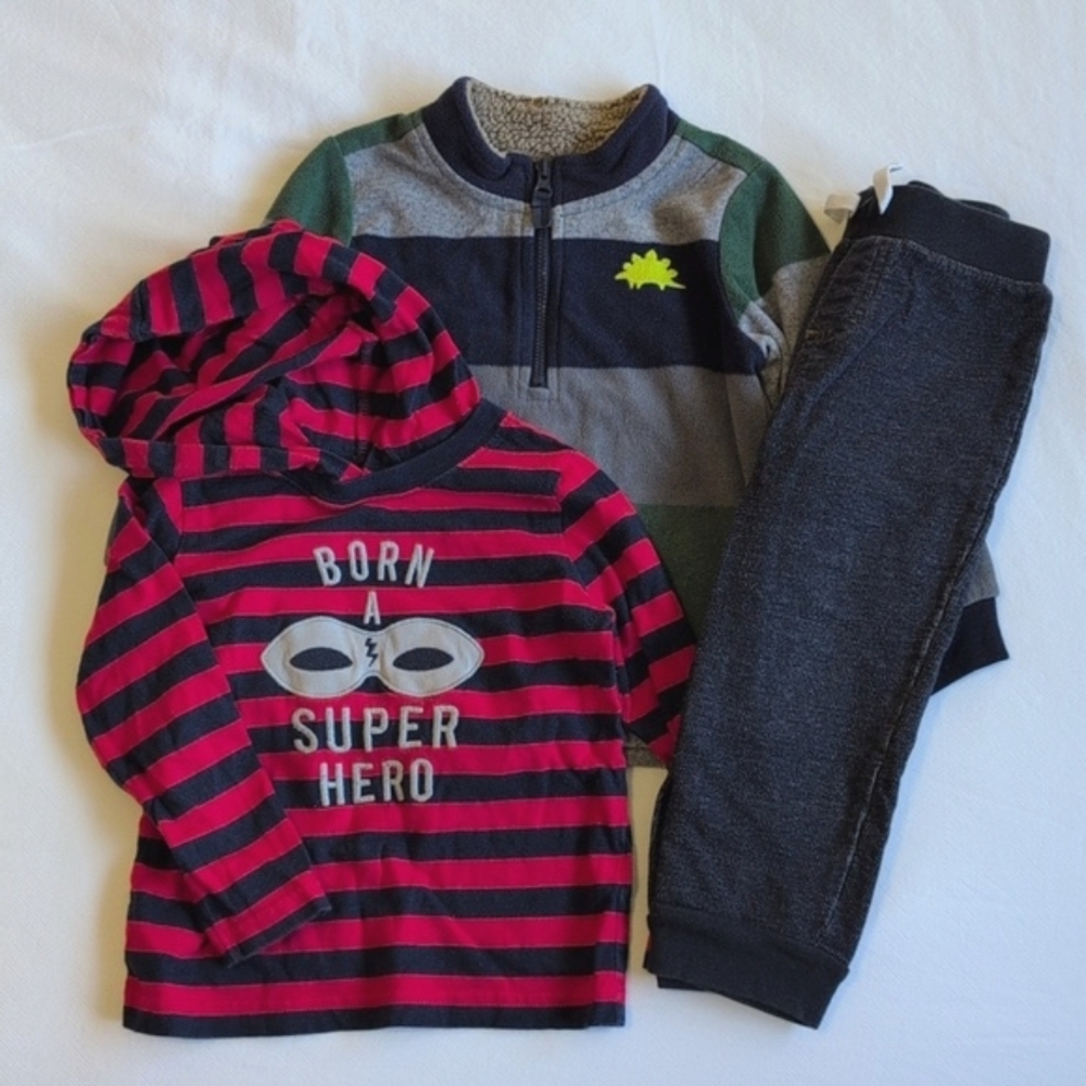 child of mine 3 piece outfit set 24 months baby toddler boys